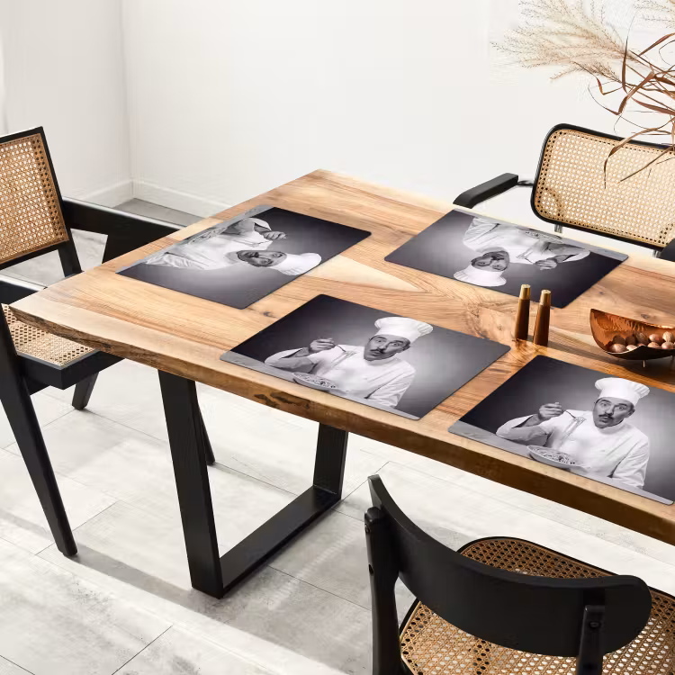 Tovaglietta – 6 pezzi - Chef - Spaghetti - Pasta — 4
