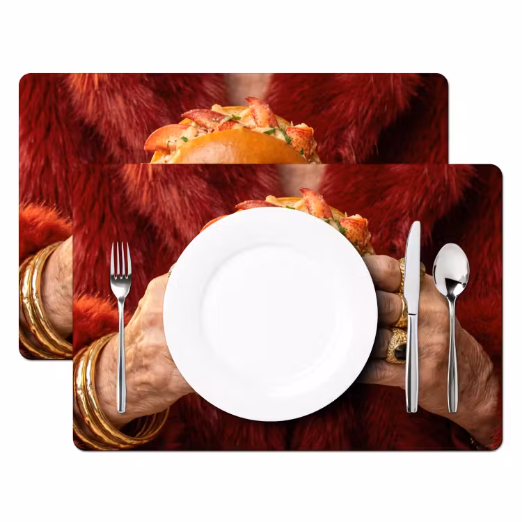 Tovaglietta – 6 pezzi - Roll - Pelliccia - Oro — 2