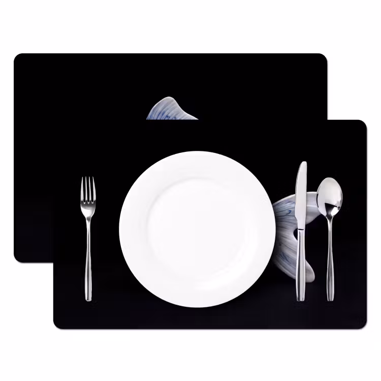 Tovaglietta – 6 pezzi - Porcellana - Pesce rosso - Delftware — 2