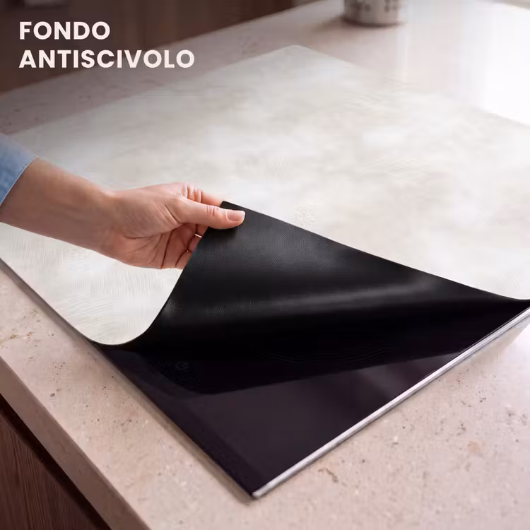 Protezione piano induzione - Sottile - Texture - Beige — 6