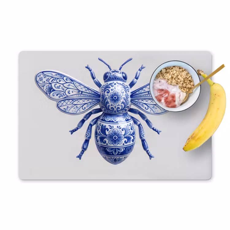 Tovaglietta – 6 pezzi - Ape - Moderno - Delft - Blu — 1