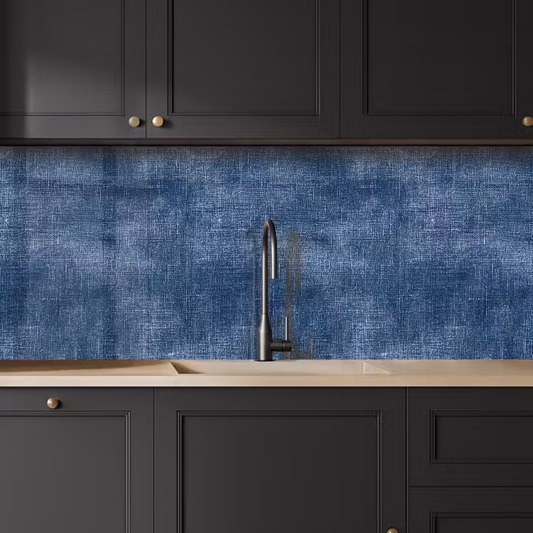 Schienale cucina - Lino - Struttura - Motivo - Denim - Rustico — 6