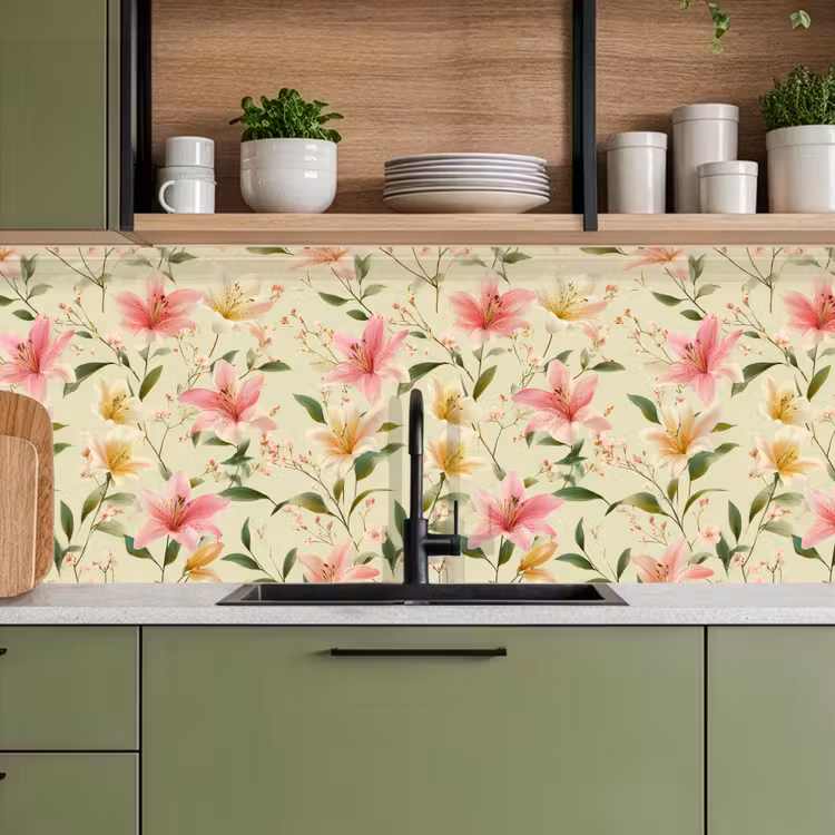 Schienale cucina - Gigli - Sereno - Colorato — 8