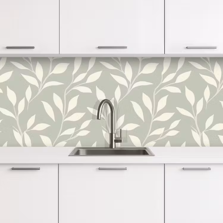 Schienale cucina - Minimalista - Motivo - Verde — 4