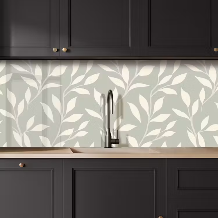 Schienale cucina - Minimalista - Motivo - Verde — 6