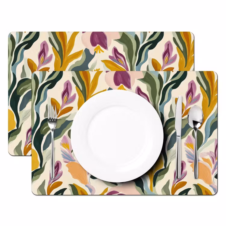 Tovaglietta – 6 pezzi - Moderno - Astratto - Colorato — 2