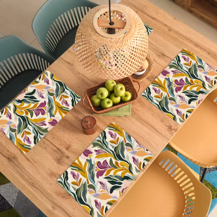 Tovaglietta – 6 pezzi - Moderno - Astratto - Colorato — 3