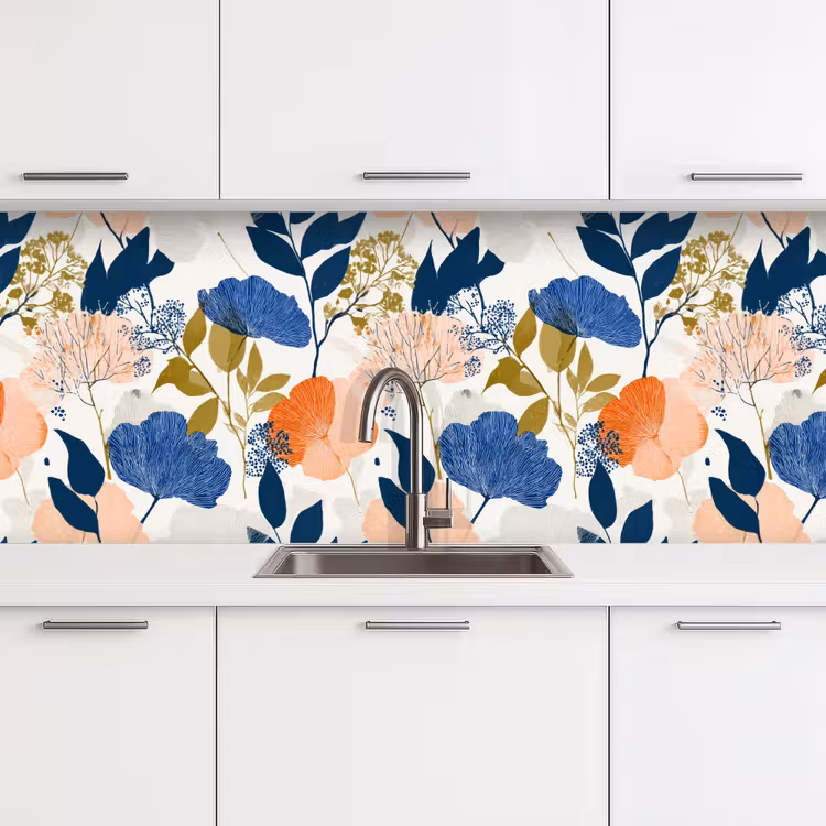 Schienale cucina - Fiori - Botanico - Colorato — 4