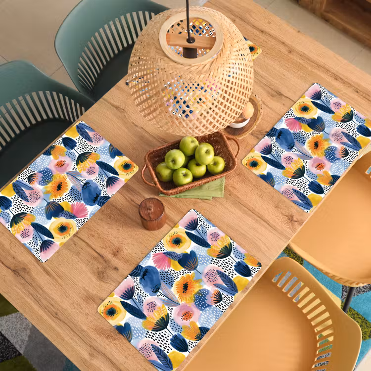 Tovaglietta – 6 pezzi - Creativo - Motivo - Colorato — 3