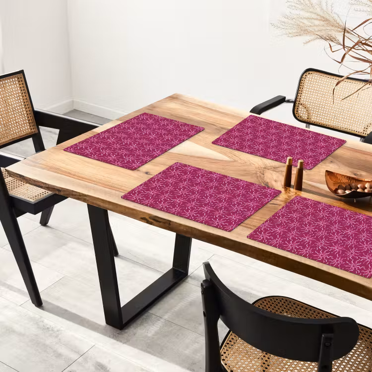 Tovaglietta – 6 pezzi - Bohemien - Sole - Magenta — 4