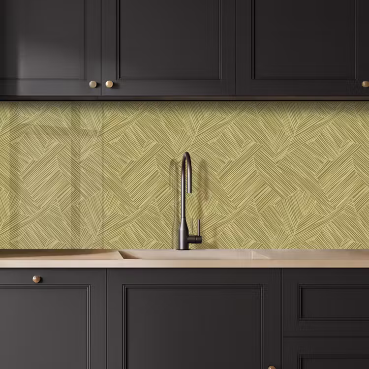 Schienale cucina - Astratto - Moderno - Verde — 6