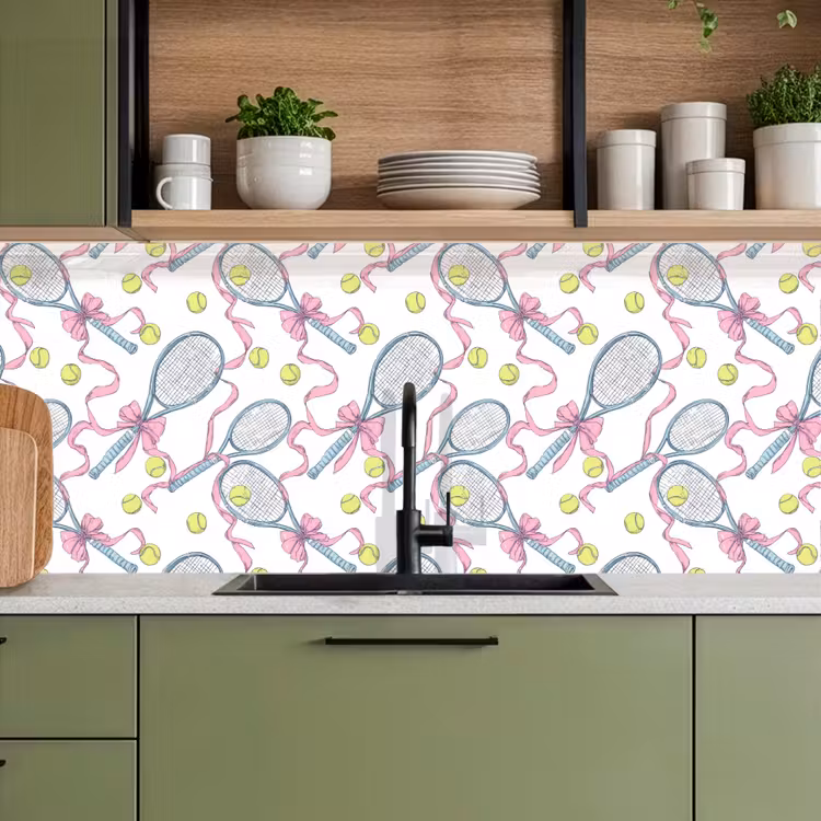 Schienale cucina - Tennis - Archi - Colorati — 8