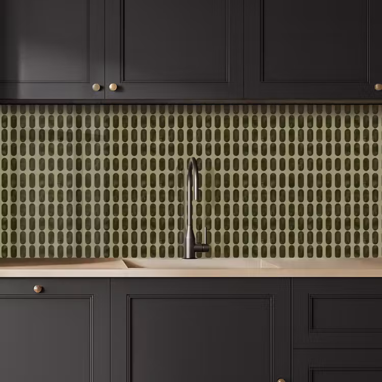 Schienale cucina - Ritmico - Impatto - Verde — 6