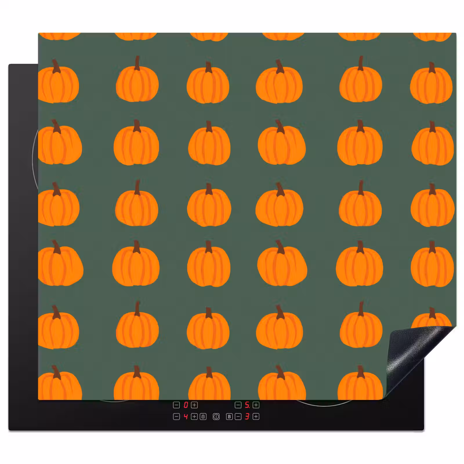Protezione piano induzione - Zucca - Modello - Arancione — 1