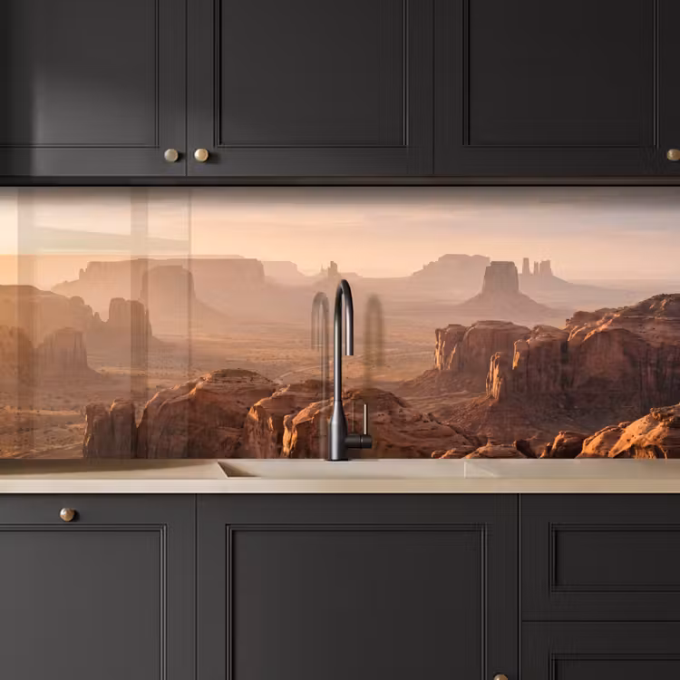 Schienale cucina - Deserto - Paesaggio - Natura — 6