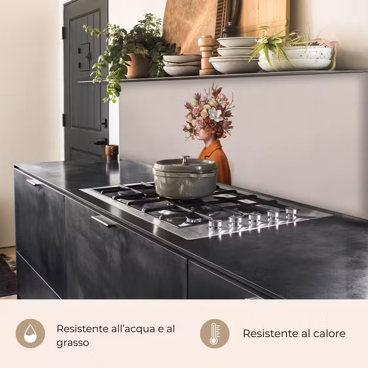 Schienale cucina - Viso - Bouquet - Colorato — 5