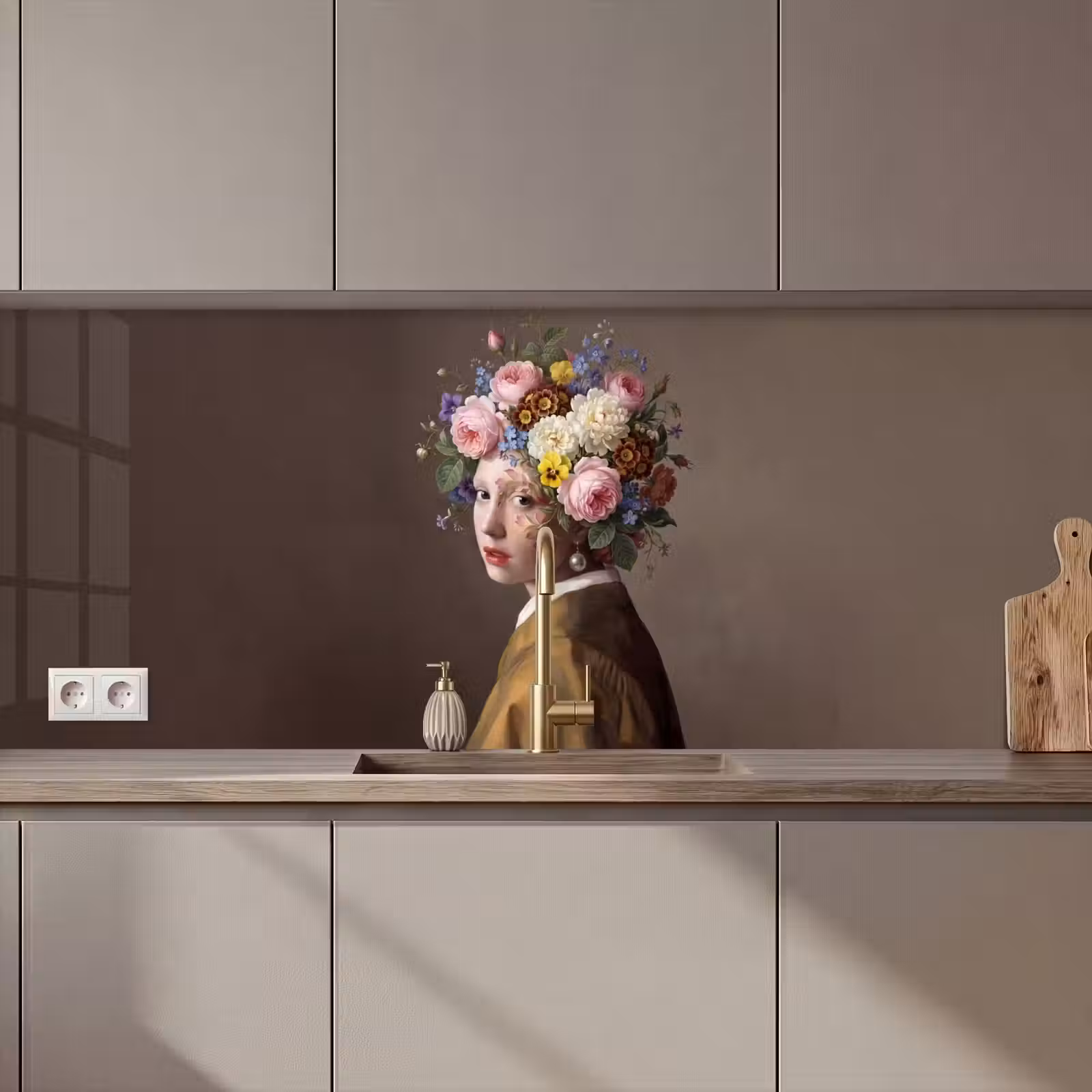 Schienale cucina - Capolavoro - Moderno - Colorato — 1