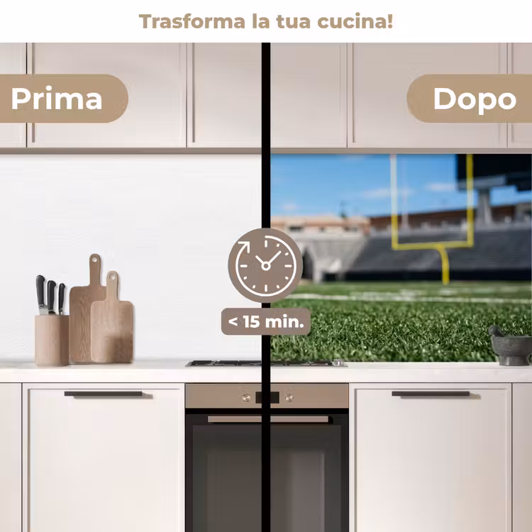 Schienale cucina - Calcio - Campo - Stadio - Sport — 3