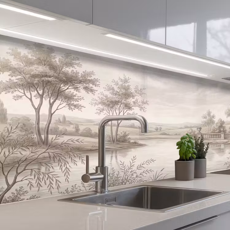Schienale cucina - Terrazza - Acqua - Natura - Paesaggio — 2