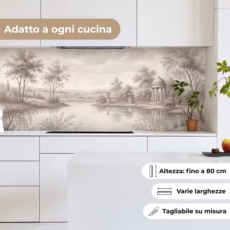 Schienale cucina - Terrazza - Acqua - Natura - Paesaggio — 7