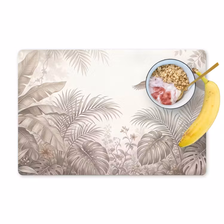 Tovaglietta – 6 pezzi - Pappagallo - Giungla - Tropicale — 1