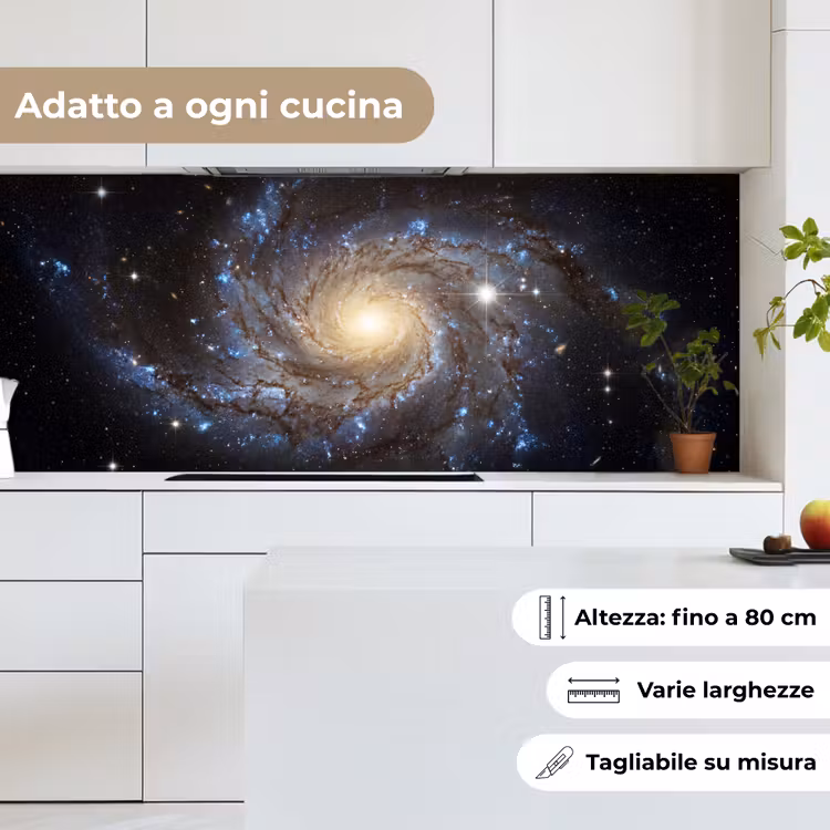 Schienale cucina - Cosmo - Galassia - Buio — 7