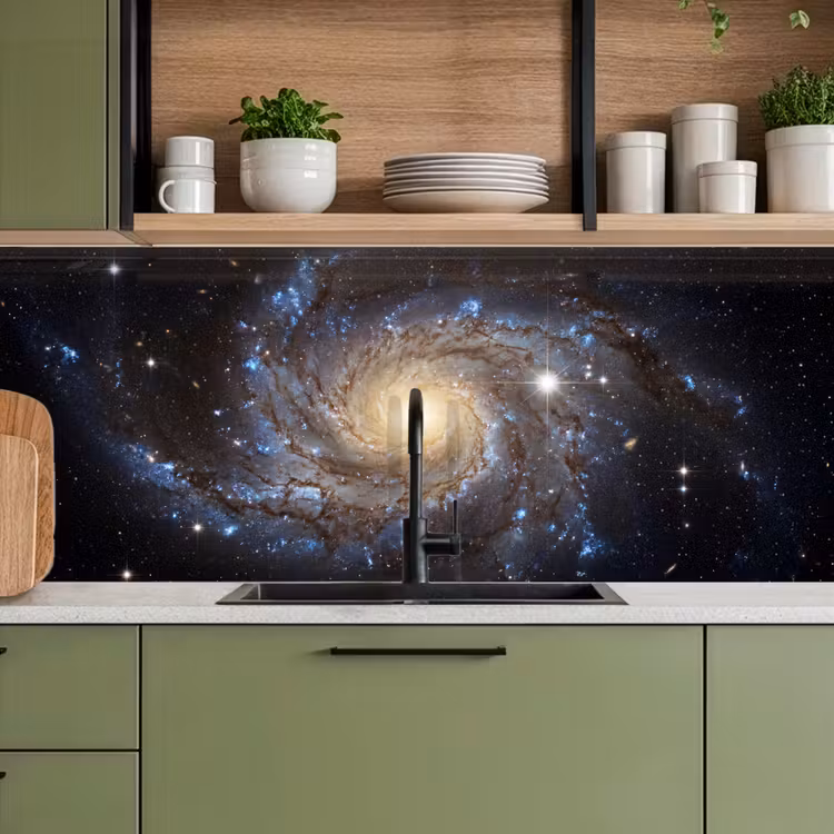 Schienale cucina - Cosmo - Galassia - Buio — 8