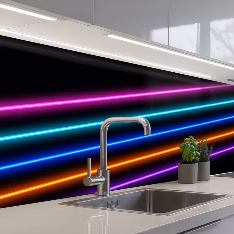 Schienale cucina - Estetica - Retro - Neon — 2
