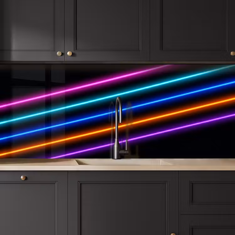 Schienale cucina - Estetica - Retro - Neon — 6