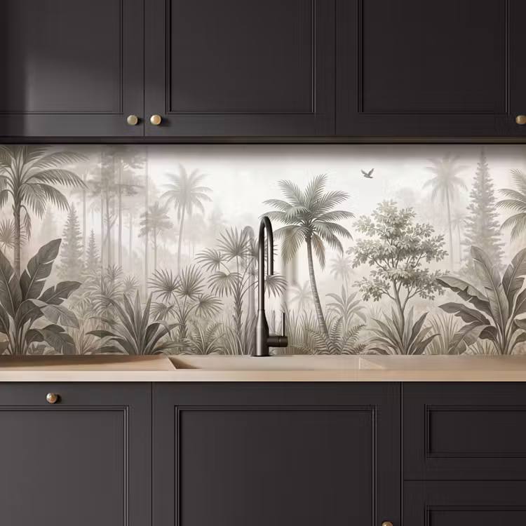 Schienale cucina - Giungla - Palme - Natura — 6