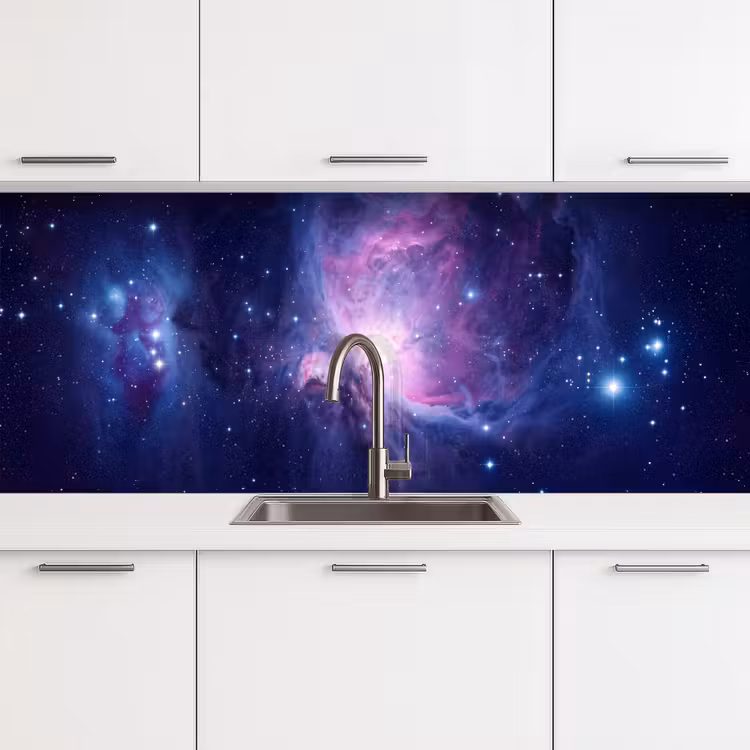 Schienale cucina - Spazio - Stelle - Colorato — 4