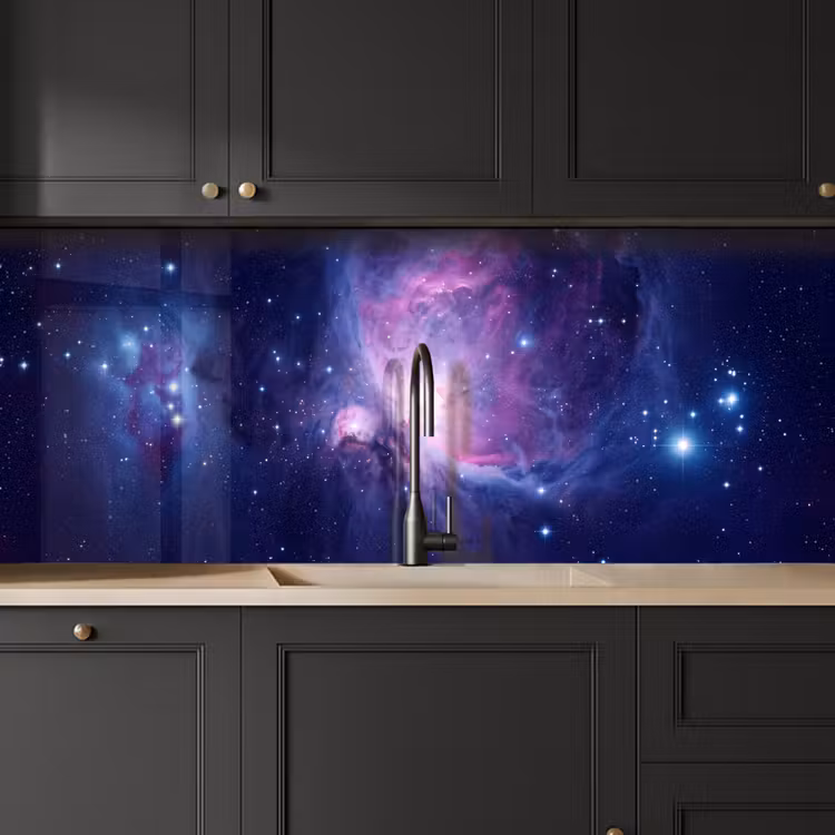 Schienale cucina - Spazio - Stelle - Colorato — 6