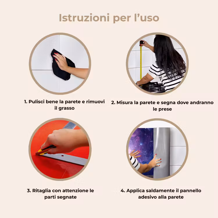 Schienale cucina - Spazio - Stelle - Colorato — 9