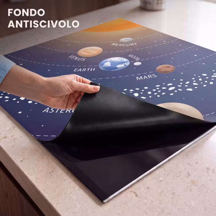 Protezione piano induzione - Sistema planetario - Spazio - Illustrazione — 6