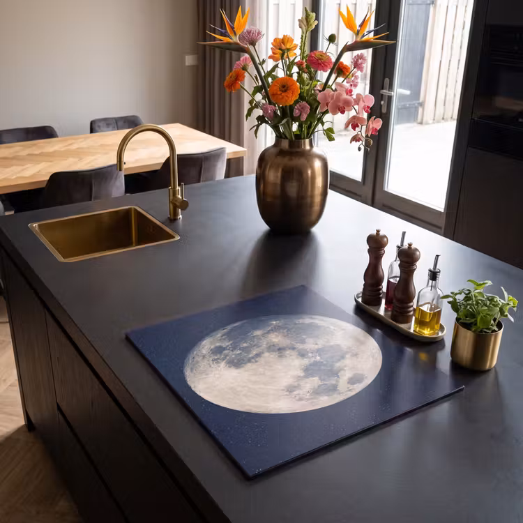 Protezione piano induzione - Spazio - Luna - Cosmo — 2