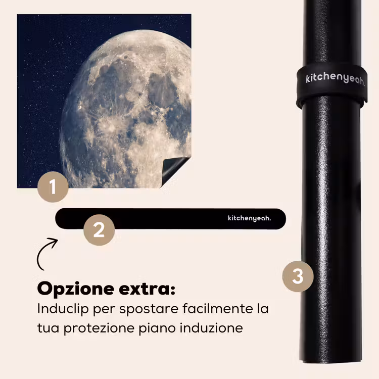 Protezione piano induzione - Spazio - Luna - Cosmo — 8