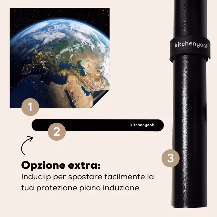 Protezione piano induzione - Terra - Spazio - Blu - Verde — 8
