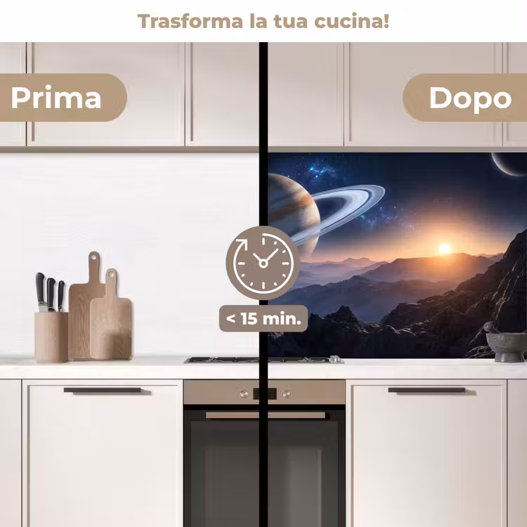 Schienale cucina - Fantasia - Cosmo - Paesaggio — 3