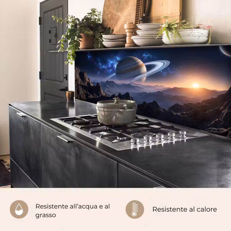 Schienale cucina - Fantasia - Cosmo - Paesaggio — 5