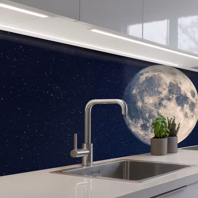 Schienale cucina - Spazio - Luna - Cosmo — 2