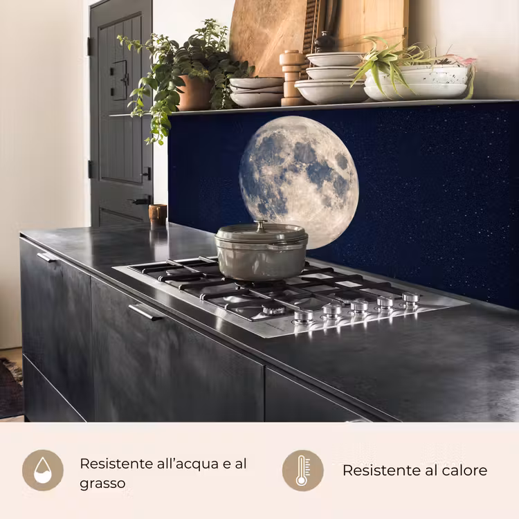 Schienale cucina - Spazio - Luna - Cosmo — 5