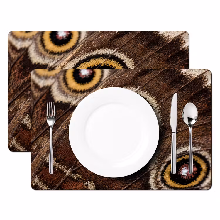 Tovaglietta – 6 pezzi - Farfalla - Ala - Astratto — 2