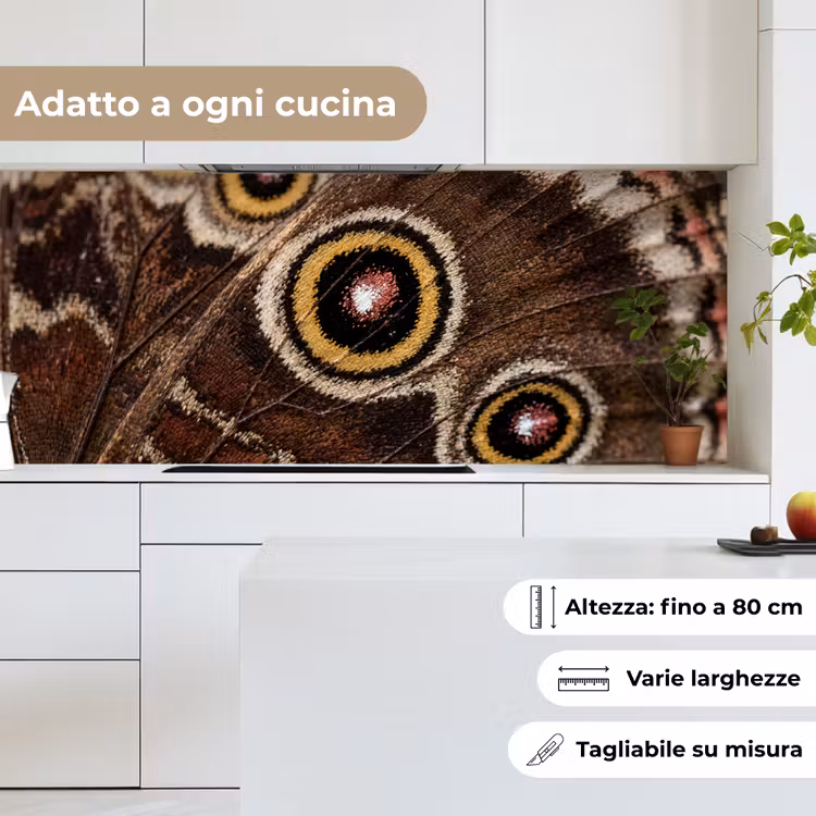 Schienale cucina - Farfalla - Ala - Astratto — 7