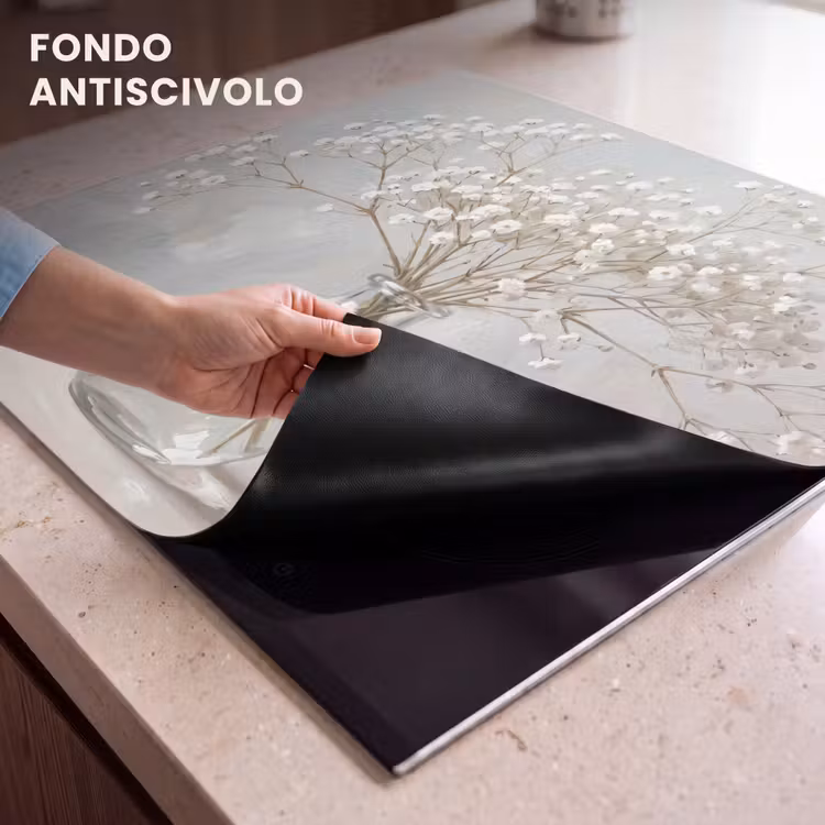 Protezione piano induzione - Vaso - Gesso - Bianco — 6