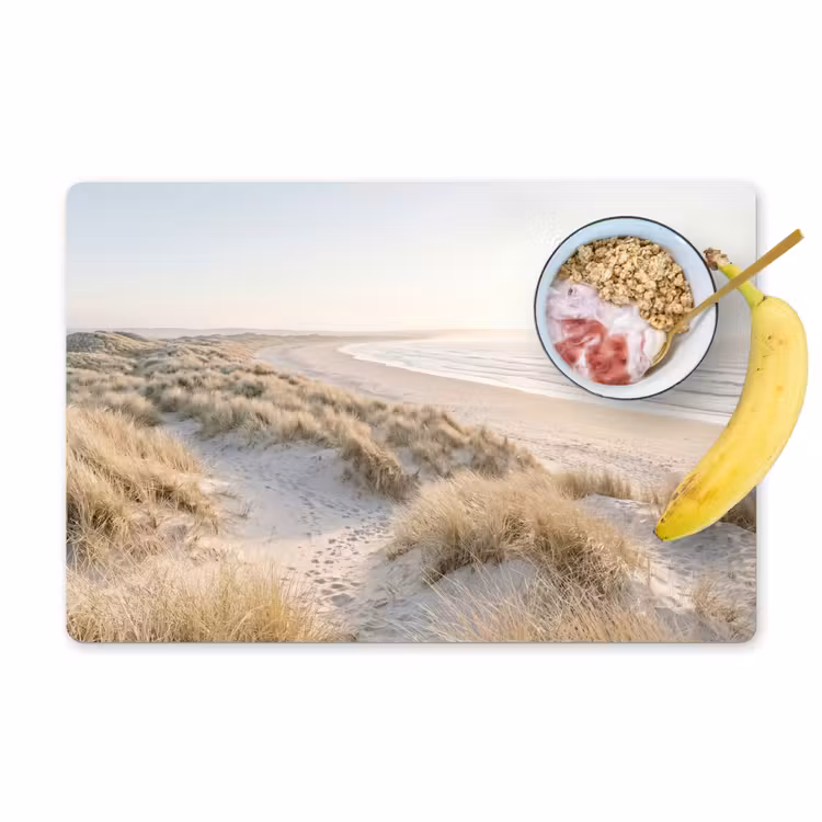 Tovaglietta – 6 pezzi - Dune - Spiaggia - Beige — 1