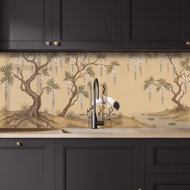 Schienale cucina - Gru - Acqua - Beige — 6