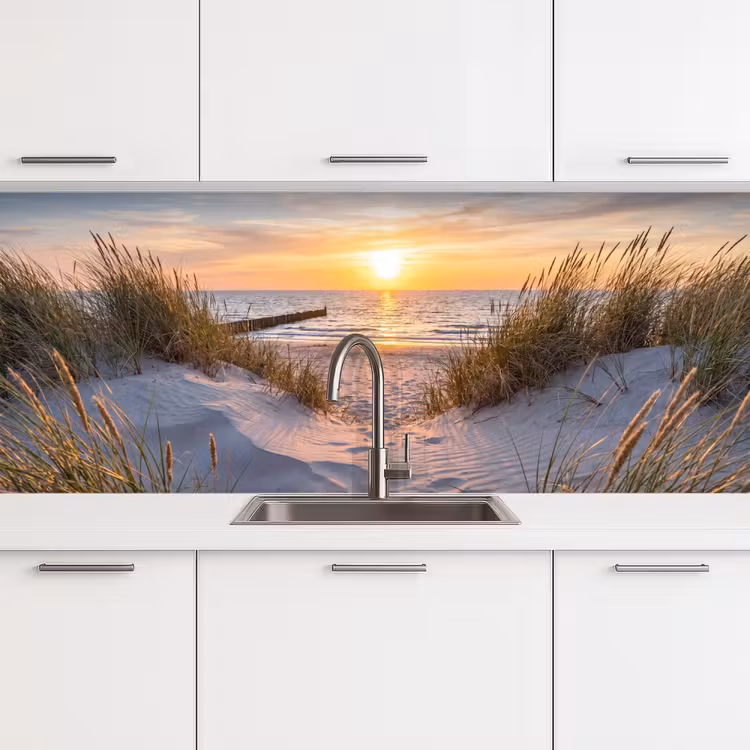 Schienale cucina - Spiaggia - Tramonto - Natura - Paesaggio — 4