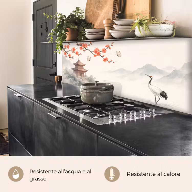 Schienale cucina - Gru - Asia - Classico — 5