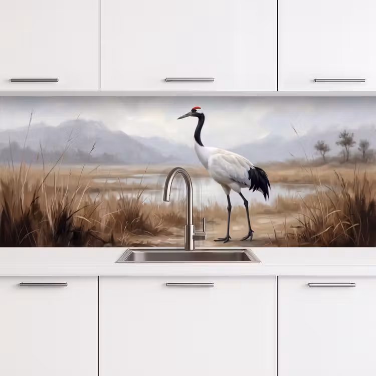 Schienale cucina - Gru - Natura - Realistico — 4