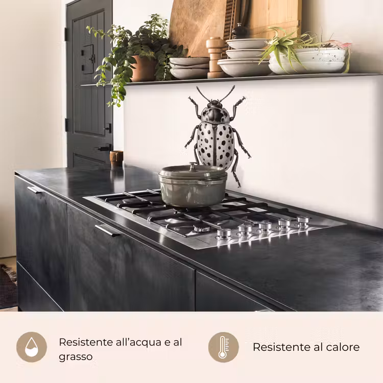 Schienale cucina - Scarabeo - Insetto - Vintage — 5